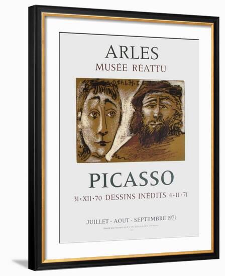 Expo 71 - Musée Réattu II-Pablo Picasso-Framed Premium Edition
