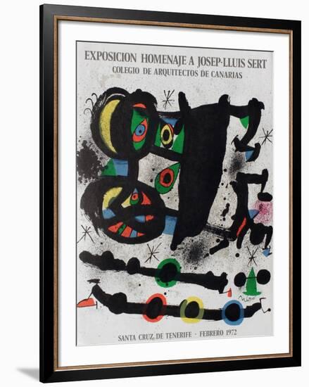 Expo 72 - Homenaje A Josep-Lluis Sert-Joan Miro-Framed Premium Edition