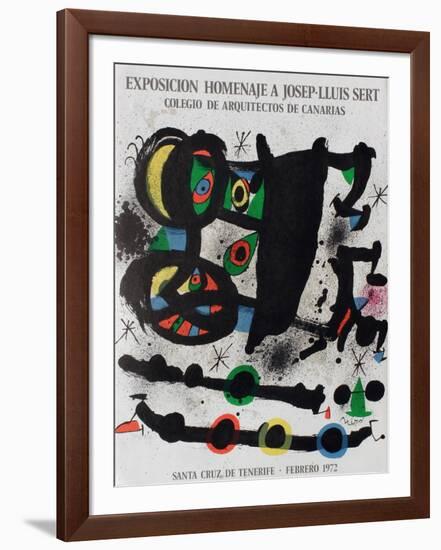 Expo 72 - Homenaje A Josep-Lluis Sert-Joan Miro-Framed Premium Edition