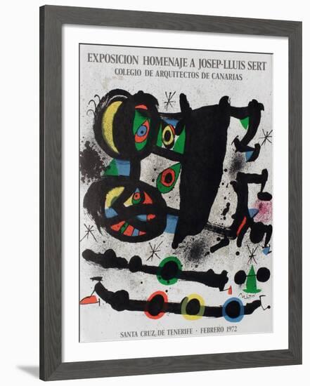 Expo 72 - Homenaje A Josep-Lluis Sert-Joan Miro-Framed Premium Edition