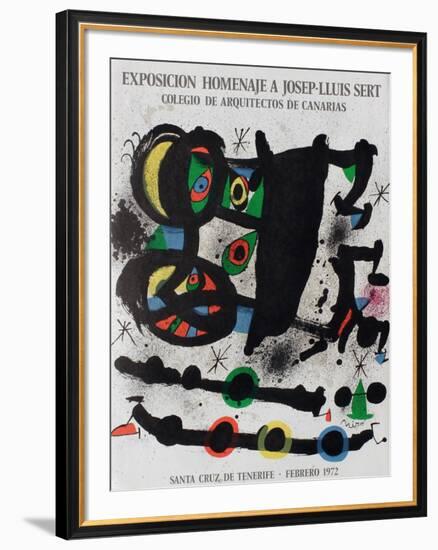 Expo 72 - Homenaje A Josep-Lluis Sert-Joan Miro-Framed Premium Edition