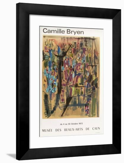 Expo 72 - Musée des Beaux Arts de Caen-Camille Bryen-Framed Collectable Print