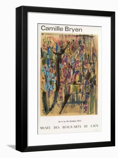 Expo 72 - Musée des Beaux Arts de Caen-Camille Bryen-Framed Collectable Print