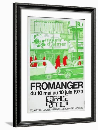 Expo 73- Espace 2000-Gérard Fromanger-Framed Collectable Print