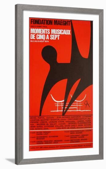 Expo 74 - Fondation Maeght-Alexander Calder-Framed Premium Edition