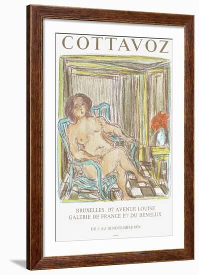 Expo 74 - Galerie de France et du Benelux-André Cottavoz-Framed Collectable Print