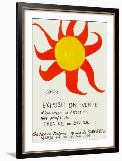 Expo 74 - Galerie Delpire-Alexander Calder-Framed Premium Edition