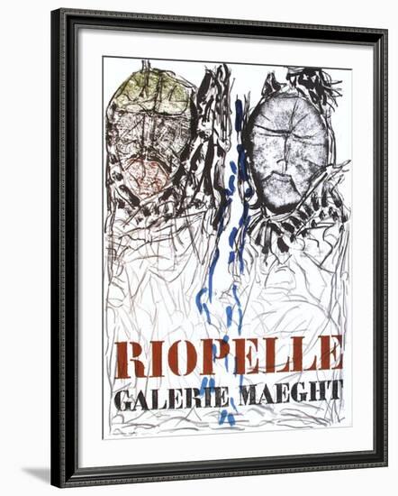 Expo 74 - Galerie Maeght-Jean-Paul Riopelle-Framed Collectable Print