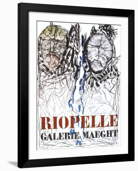 Expo 74 - Galerie Maeght-Jean-Paul Riopelle-Framed Collectable Print