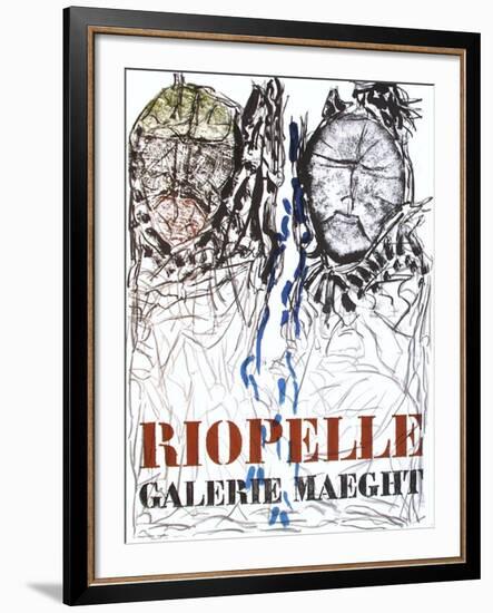 Expo 74 - Galerie Maeght-Jean-Paul Riopelle-Framed Collectable Print