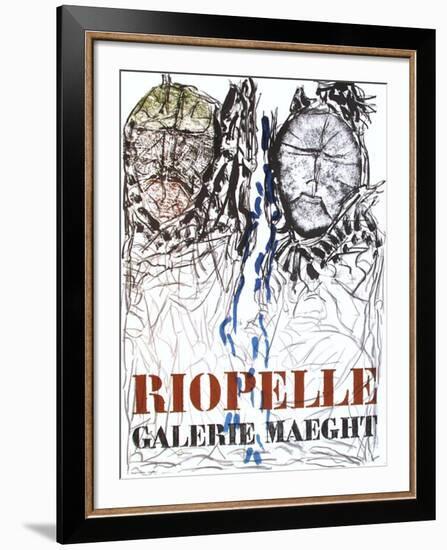 Expo 74 - Galerie Maeght-Jean-Paul Riopelle-Framed Collectable Print