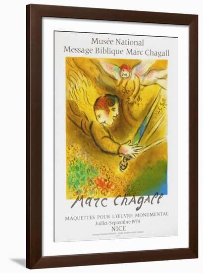 Expo 74 - Musée National Message BibIIque-Marc Chagall-Framed Premium Edition