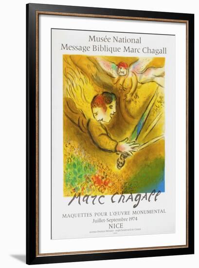 Expo 74 - Musée National Message BibIIque-Marc Chagall-Framed Premium Edition