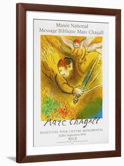 Expo 74 - Musée National Message BibIIque-Marc Chagall-Framed Premium Edition