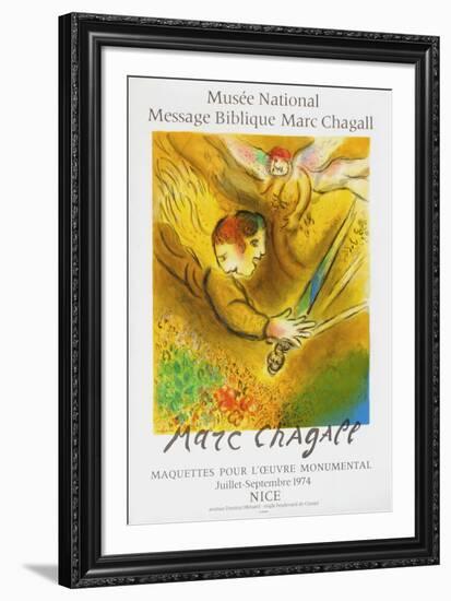 Expo 74 - Musée National Message BibIIque-Marc Chagall-Framed Premium Edition