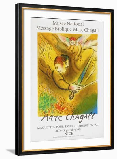 Expo 74 - Musée National Message BibIIque-Marc Chagall-Framed Premium Edition