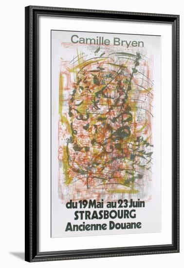Expo 74 - Strasbourg Ancienne Douane-Camille Bryen-Framed Collectable Print