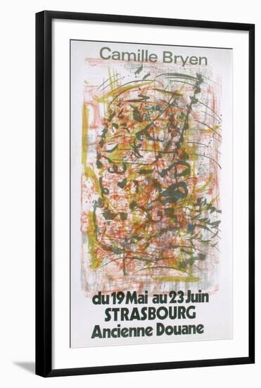 Expo 74 - Strasbourg Ancienne Douane-Camille Bryen-Framed Collectable Print