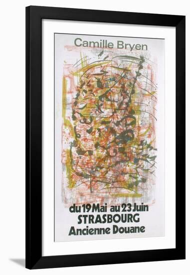 Expo 74 - Strasbourg Ancienne Douane-Camille Bryen-Framed Collectable Print