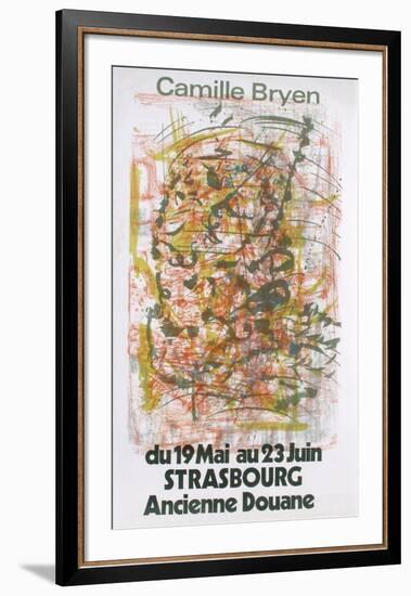 Expo 74 - Strasbourg Ancienne Douane-Camille Bryen-Framed Collectable Print