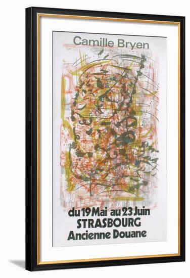 Expo 74 - Strasbourg Ancienne Douane-Camille Bryen-Framed Collectable Print