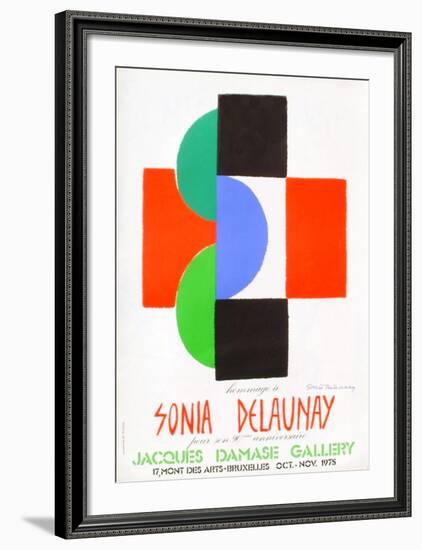 Expo 75 - Galerie Jacques Damase-Sonia Delaunay-Terk-Framed Collectable Print