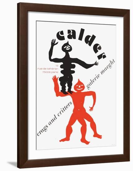 Expo 75 - Galerie Maeght-Alexander Calder-Framed Collectable Print