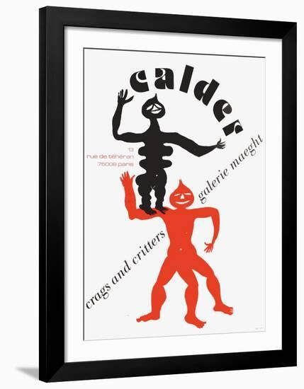 Expo 75 - Galerie Maeght-Alexander Calder-Framed Collectable Print