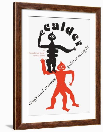 Expo 75 - Galerie Maeght-Alexander Calder-Framed Collectable Print