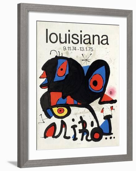 Expo 75 - Louisiana-Joan Miro-Framed Premium Edition