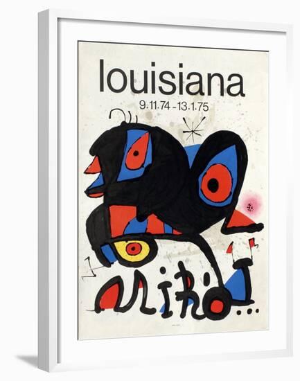 Expo 75 - Louisiana-Joan Miro-Framed Premium Edition