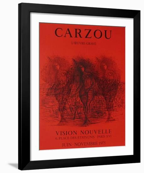 Expo 75 - Vision Nouvelle I-Jean Carzou-Framed Collectable Print