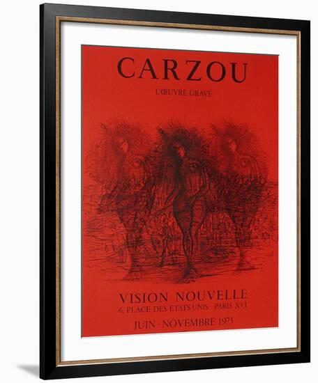 Expo 75 - Vision Nouvelle I-Jean Carzou-Framed Collectable Print