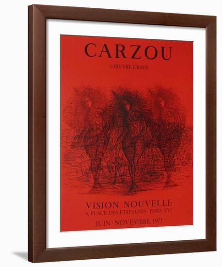 Expo 75 - Vision Nouvelle I-Jean Carzou-Framed Collectable Print