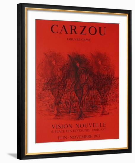 Expo 75 - Vision Nouvelle I-Jean Carzou-Framed Collectable Print