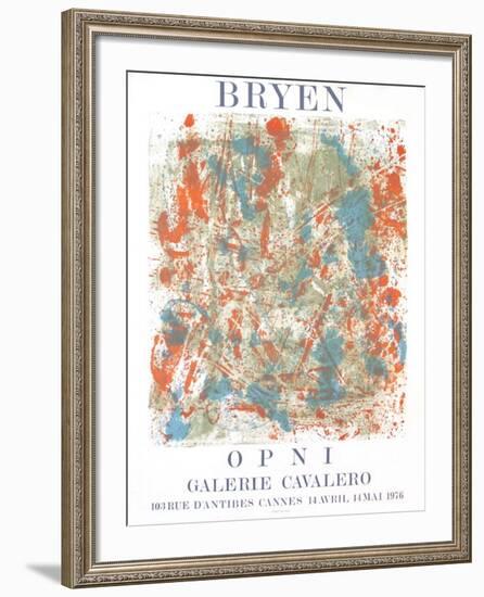 Expo 76 - Galerie Cavalero-Camille Bryen-Framed Collectable Print