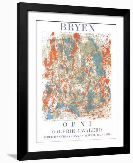 Expo 76 - Galerie Cavalero-Camille Bryen-Framed Collectable Print