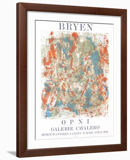 Expo 76 - Galerie Cavalero-Camille Bryen-Framed Collectable Print