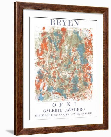 Expo 76 - Galerie Cavalero-Camille Bryen-Framed Collectable Print