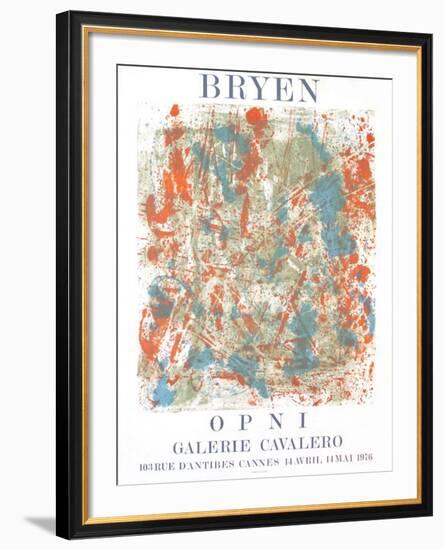 Expo 76 - Galerie Cavalero-Camille Bryen-Framed Collectable Print