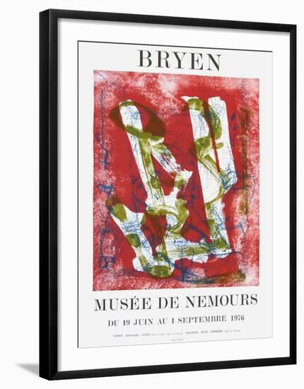 Expo 76 - Musée de Nemours-Camille Bryen-Framed Collectable Print