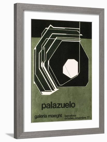 Expo 77 - Galeria Maeght-Pablo Palazuelo-Framed Collectable Print