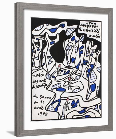 Expo 78 - Musée des Arts Décoratifs-Jean Dubuffet-Framed Premium Edition