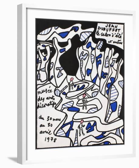 Expo 78 - Musée des Arts Décoratifs-Jean Dubuffet-Framed Premium Edition