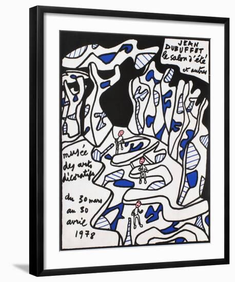 Expo 78 - Musée des Arts Décoratifs-Jean Dubuffet-Framed Premium Edition
