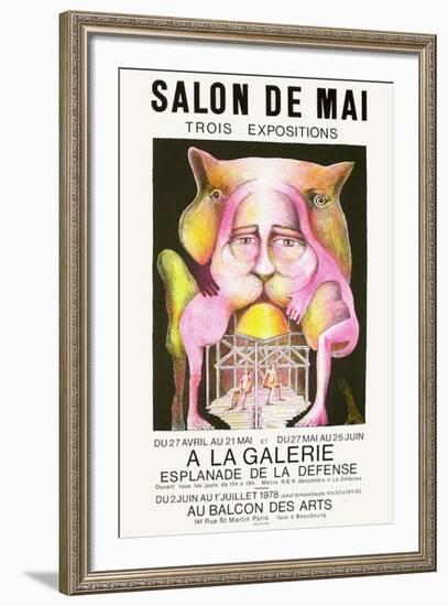 Expo 78 - Salon de Mai-Hugh Weiss-Framed Collectable Print