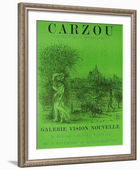 Expo 78 - Vision Nouvelle II-Jean Carzou-Framed Collectable Print