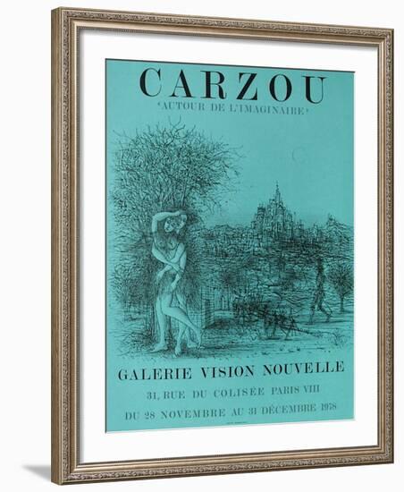 Expo 78 - Vision Nouvelle III-Jean Carzou-Framed Collectable Print