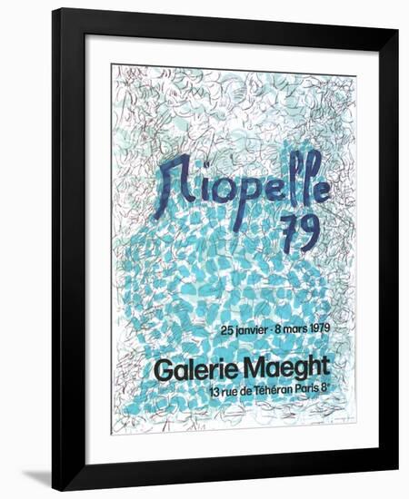 Expo 79 - Galerie Maeght-Jean-Paul Riopelle-Framed Collectable Print