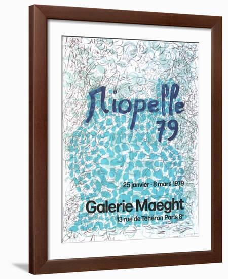Expo 79 - Galerie Maeght-Jean-Paul Riopelle-Framed Collectable Print